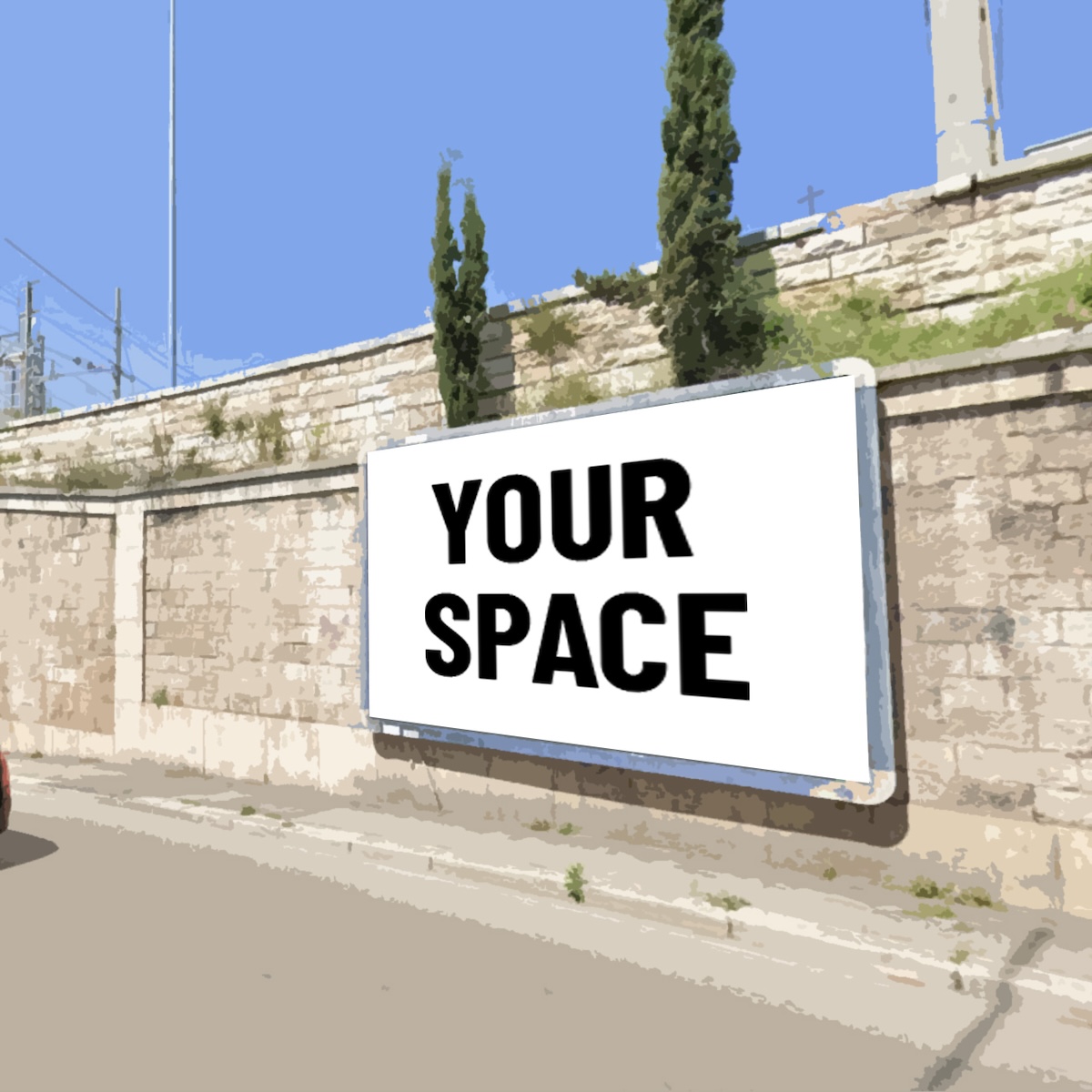 SPAZIO PUBBLICITARIO 400 x 300 Via Buozzi (BARI) Dal 19/10/2026 al 01/11/2026 14 giorni
